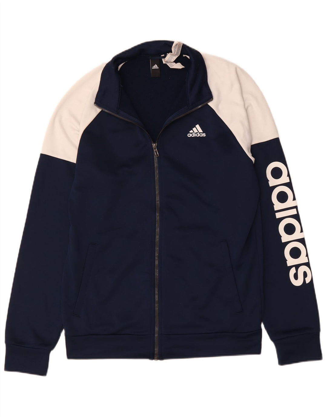 Мужской спортивный костюм Adidas Top Jacket UK 38/40 Medium Navy Blue Colorblock