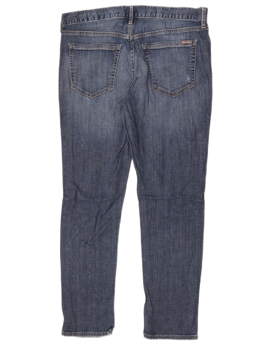 Женские узкие джинсы-капри Eddie Bauer, США 8, средние W32 L20, синие
