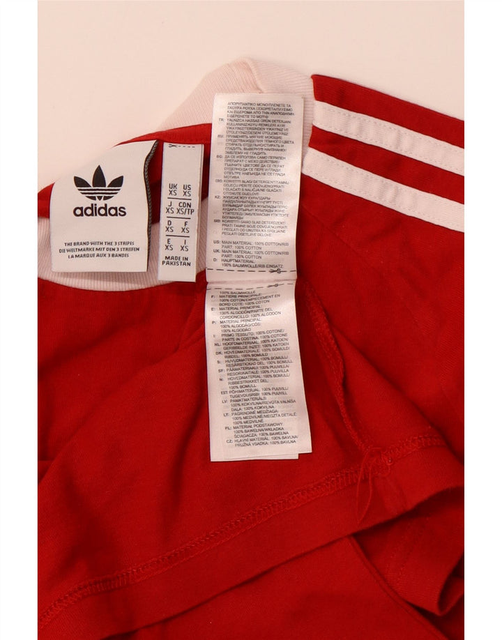 Мужская футболка ADIDAS Top XS, красный хлопок