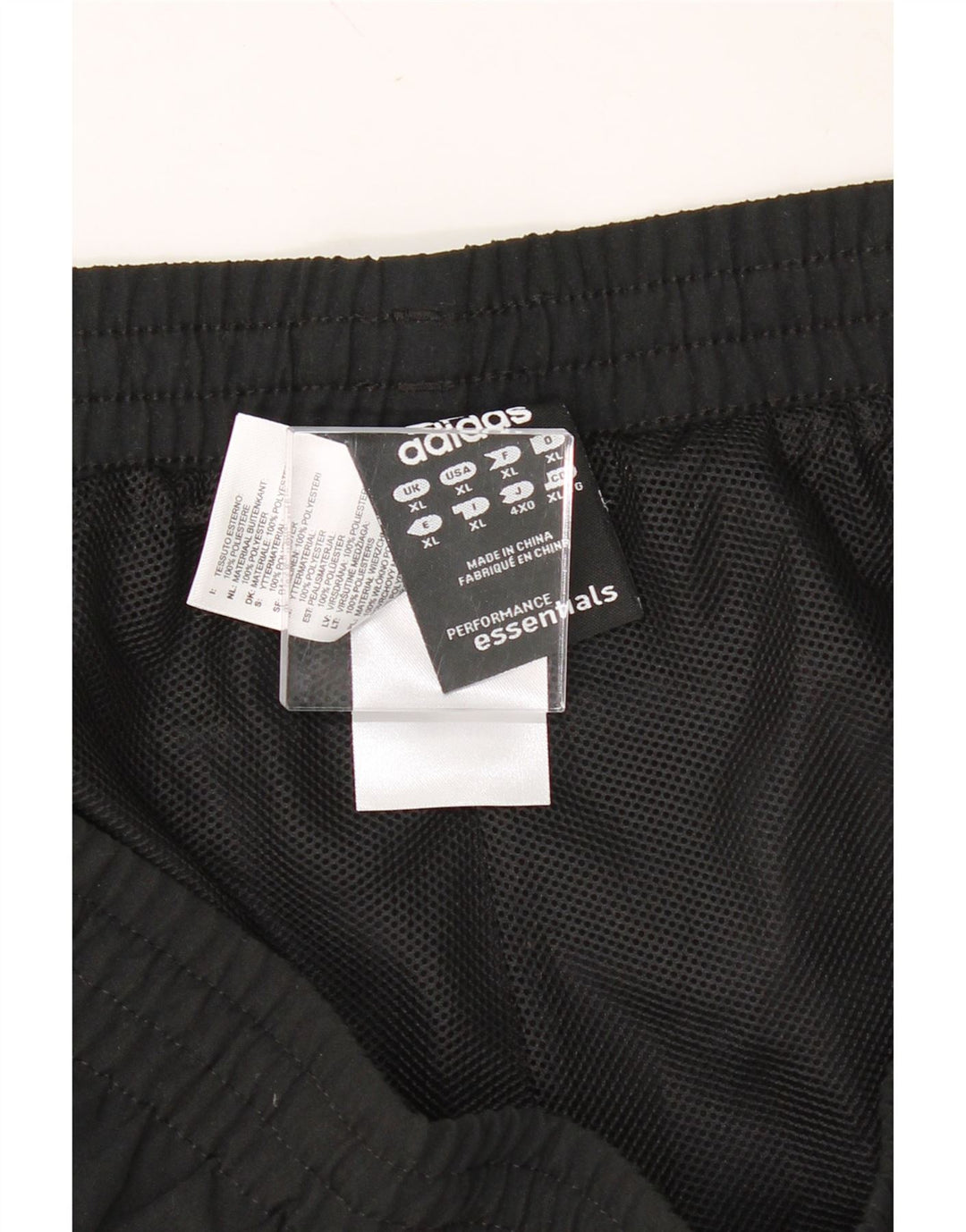 ADIDAS Mens Climalite Sport Shorts XL  Black Polyester Vintage Adidas and Second-Hand Adidas from Messina Hembry 