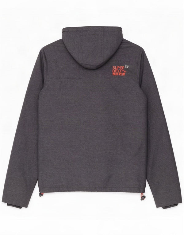 Женская ветровка-ветровка с капюшоном Superdry UK 6 XS Темно-синий