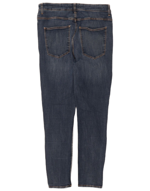 Женские джинсы скинни Zara EU 46 2XL W36 L28 синие