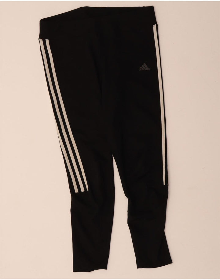 Женские леггинсы ADIDAS Climalite UK 12/14, средний черный полиэстер