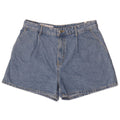 Женские джинсовые шорты Zara Medium W30, синие, хлопок