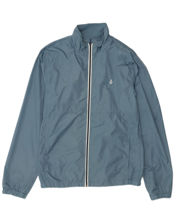 Мужская дождевик Volcom UK 38, средний синий нейлон