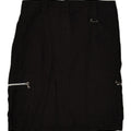 VINTAGE Womens Straight Skirt XL W34 Black Linen | Vintage Vintage | Thrift | Second-Hand Vintage | Used Clothing | Messina Hembry 