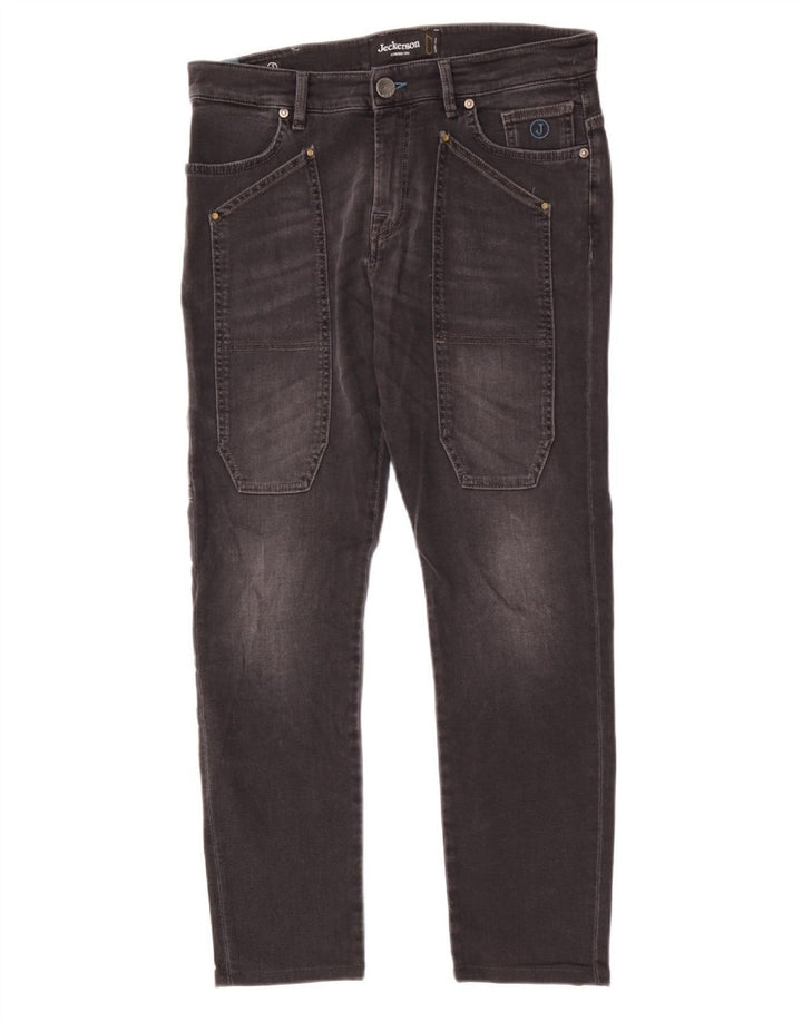 Джинсы мужские узкие Jeckerson W32 L28 черные