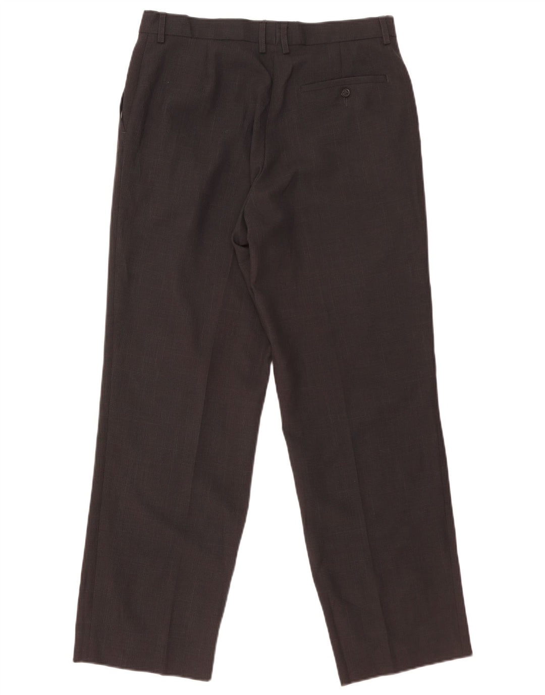 Мужские прямые костюмные брюки Marks & Spencer W34 L31 черные
