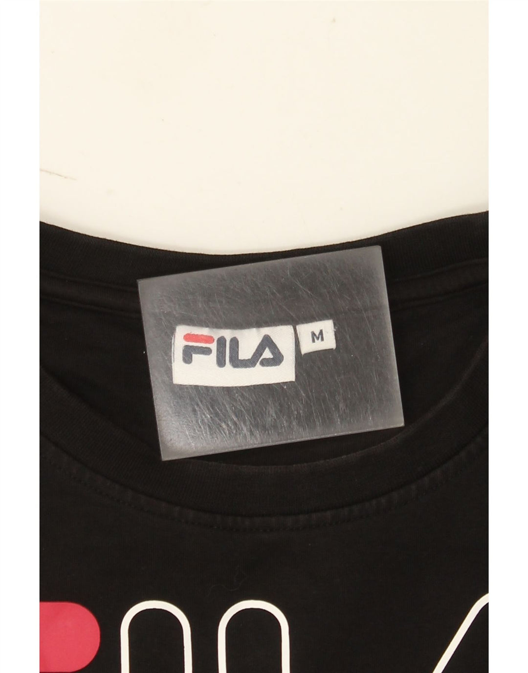 Женский свитер с рисунком Fila UK 14, средний черный