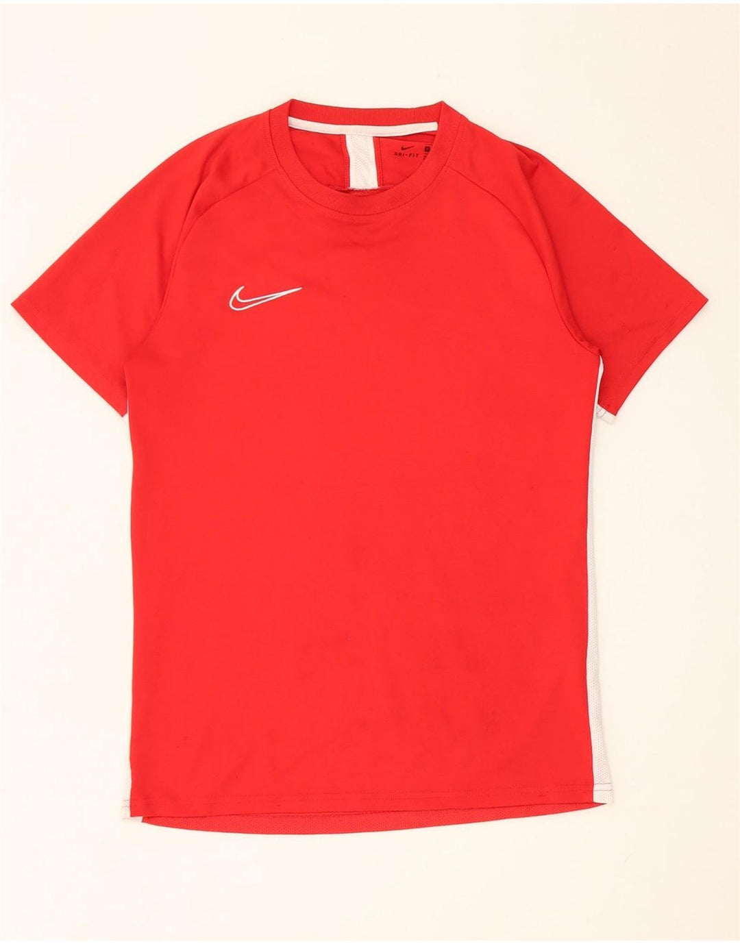 Мужская футболка Nike Dri Fit, средний красный полиэстер