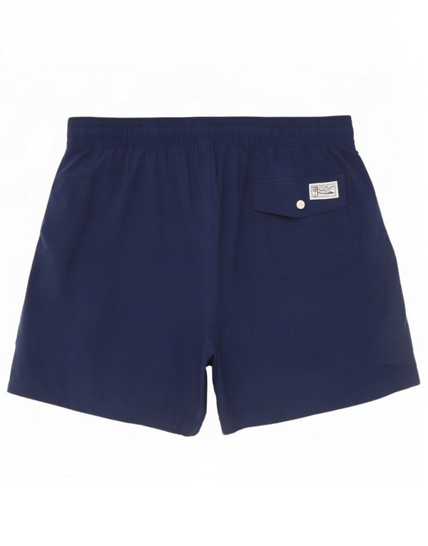 Мужские шорты для плавания Polo Ralph Lauren XL темно-синие из полиэстера