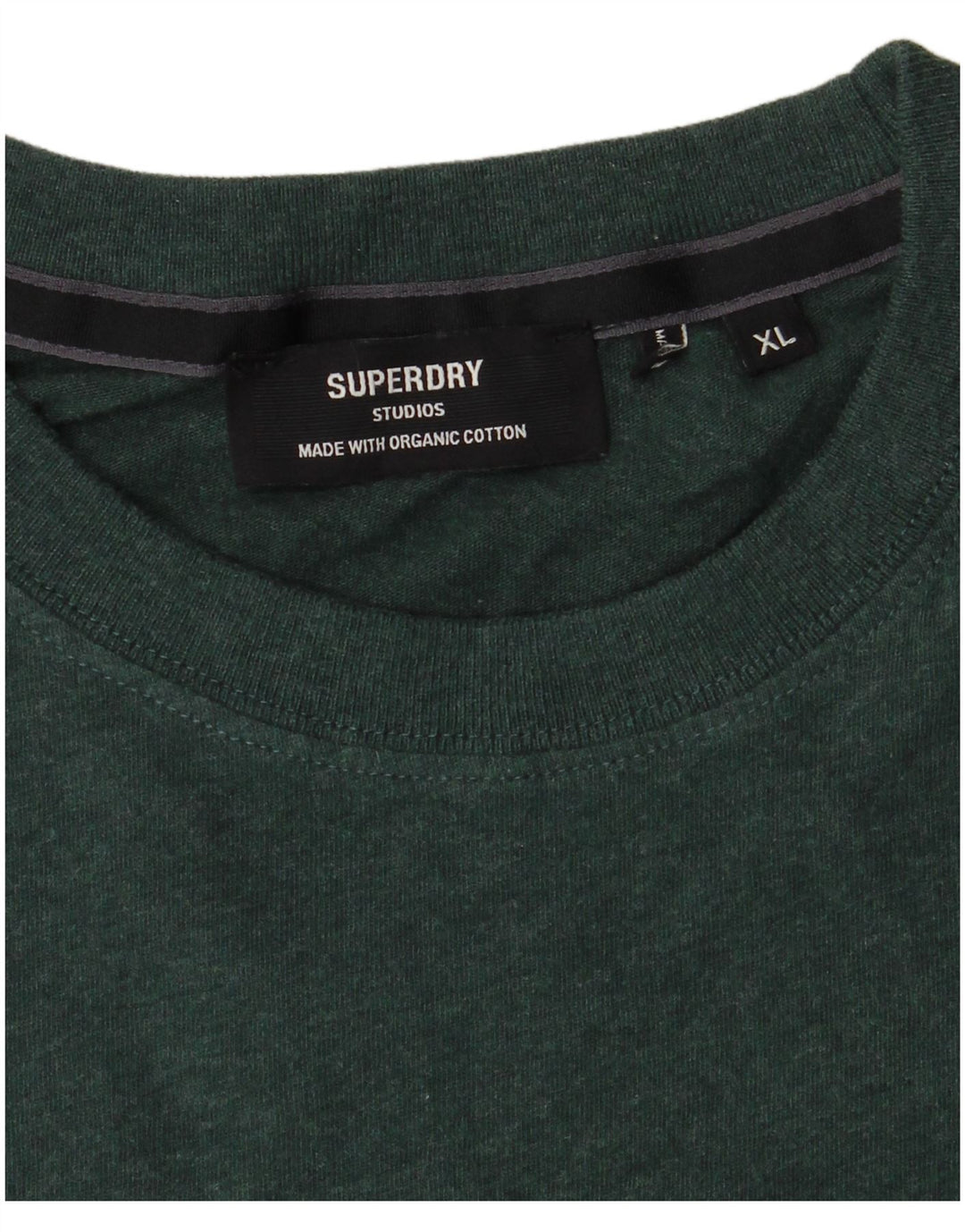 Мужская футболка Superdry Top XL, зеленый хлопок