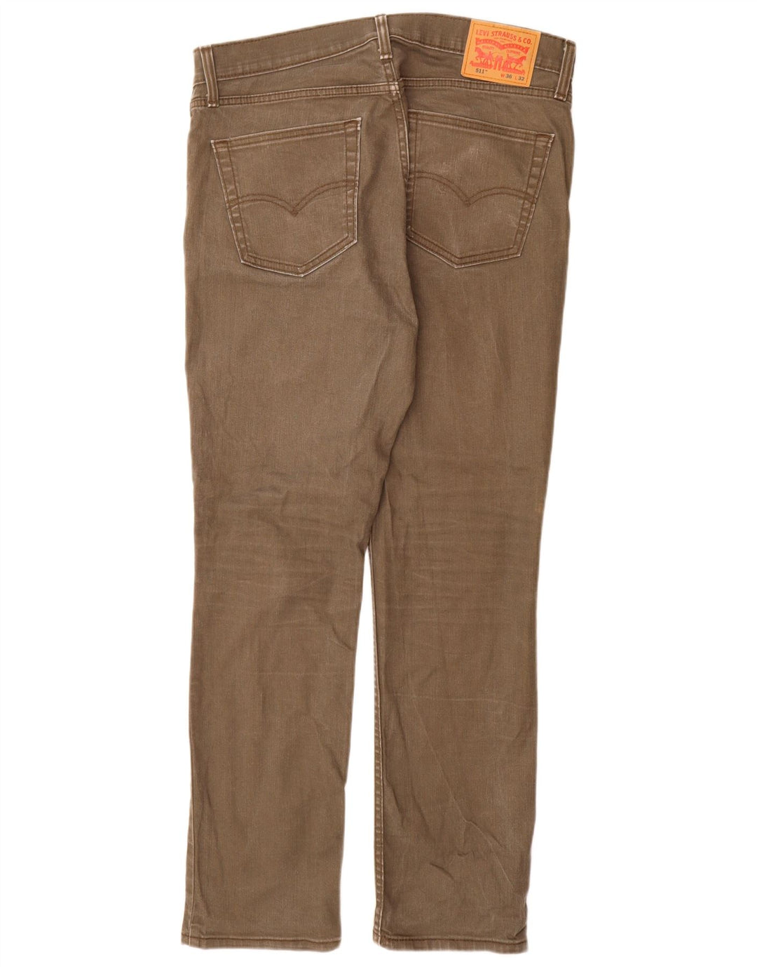 Мужские джинсы Levi's 511 Slim W36 L32 Серые хлопковые