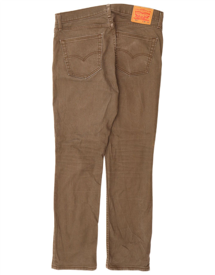 Мужские джинсы Levi's 511 Slim W36 L32 Серые хлопковые