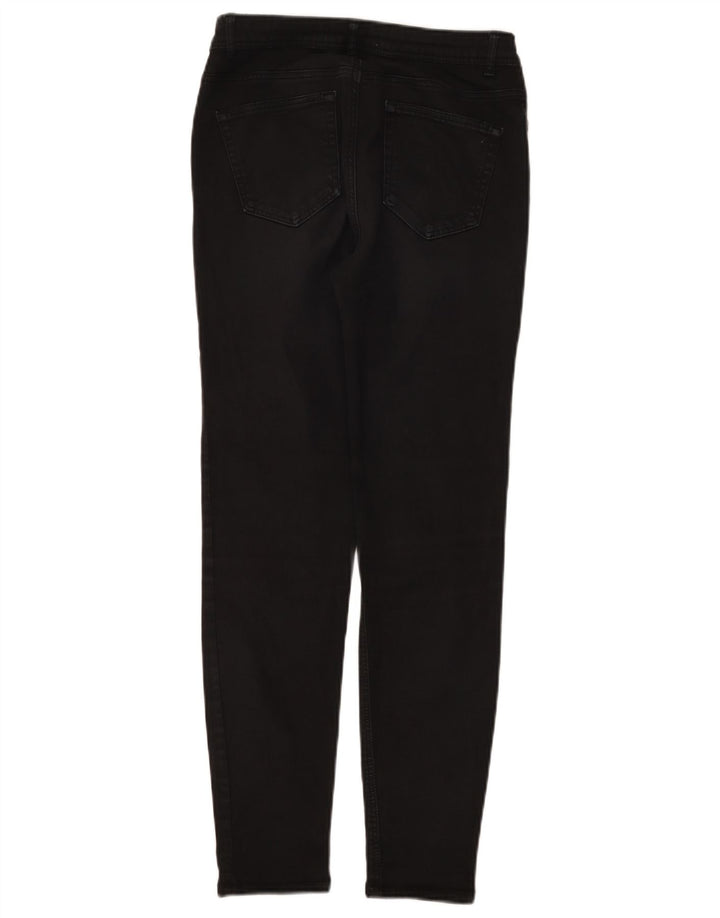 Женские джинсы скинни ZARA EU 38, маленькие W28 L28, черные