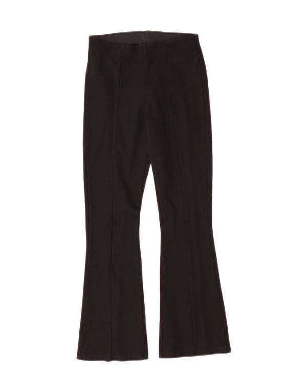 Повседневные брюки Zara для девочек Bootcut 13–14 лет W24 L25, черные