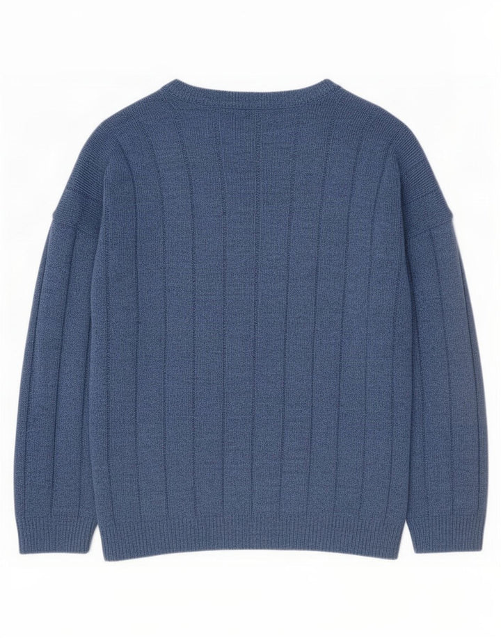 Мужской кардиган Marks & Spencer St. Michael XL темно-синий акрил