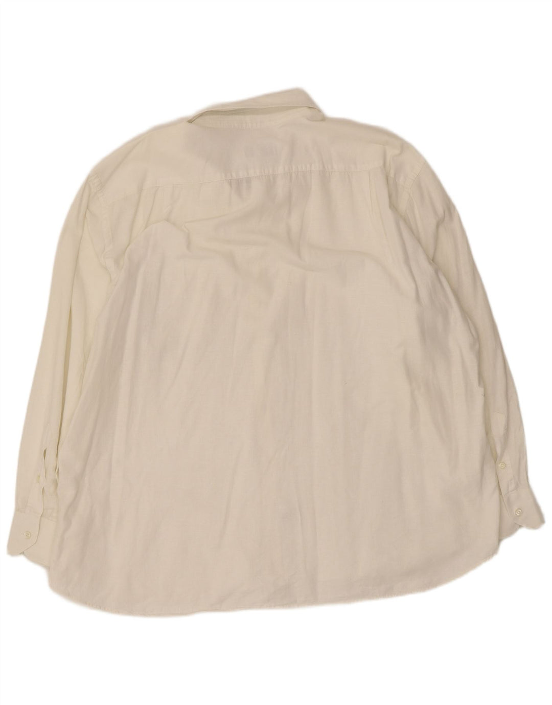 Мужская рубашка Roccobarocco, размер 49, 3XL, белый хлопок