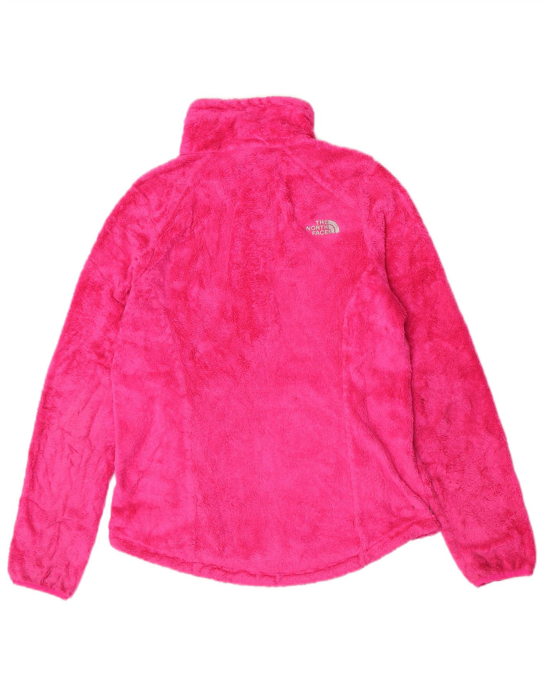 Женская флисовая куртка The North Face UK 14, полиэстер среднего розового цвета