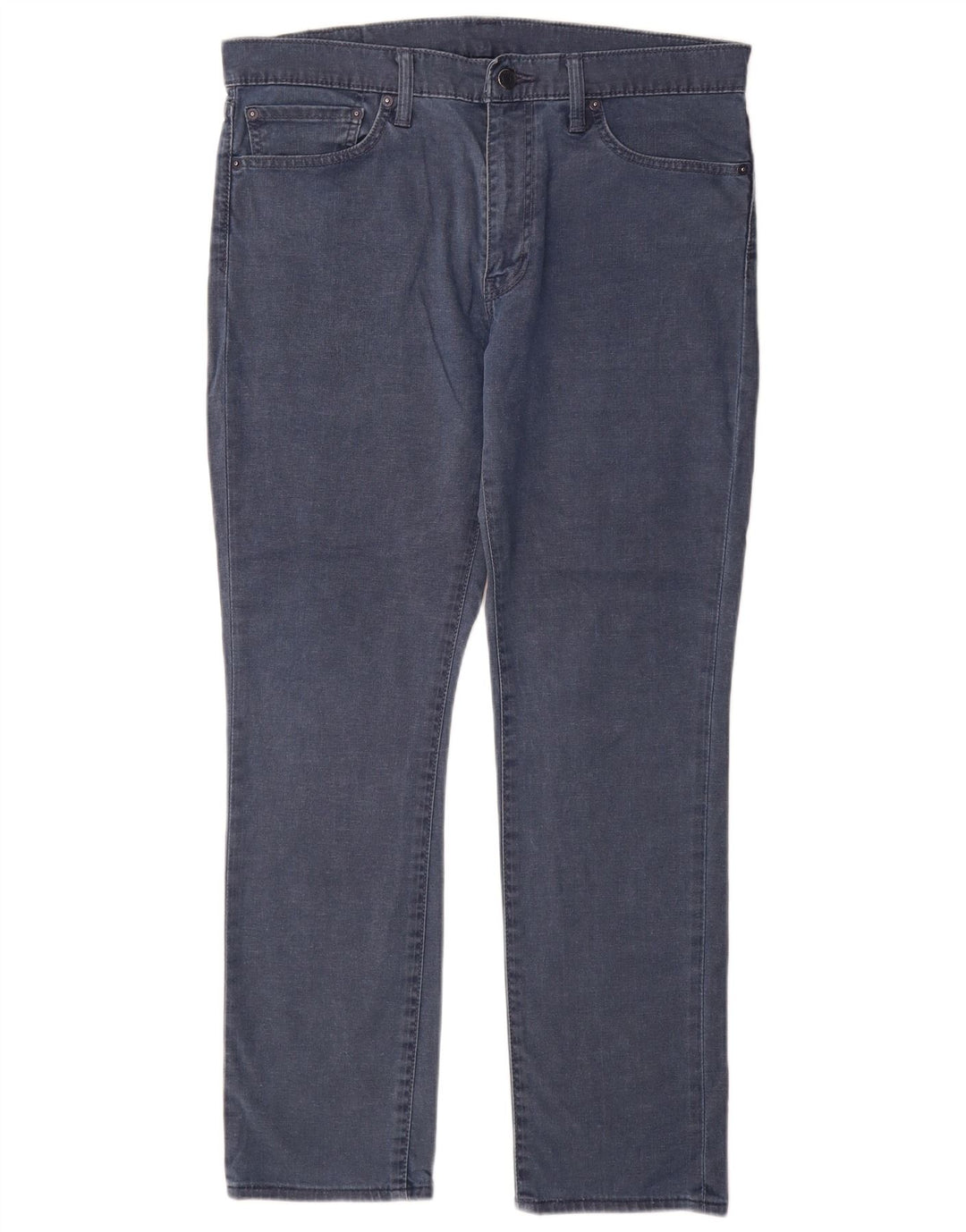 Мужские узкие джинсы Levi's W36 L30 синие, хлопок