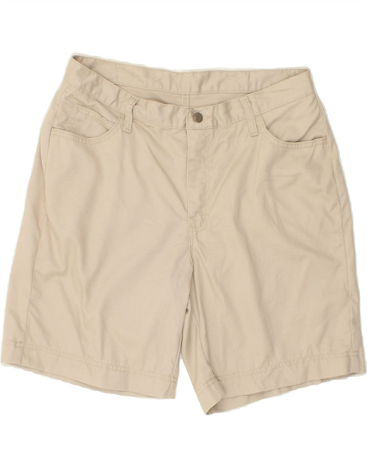 LEE Womens Casual Shorts US 14 Large W34 Beige Cotton Vintage Lee and Second-Hand Lee from Messina Hembry 