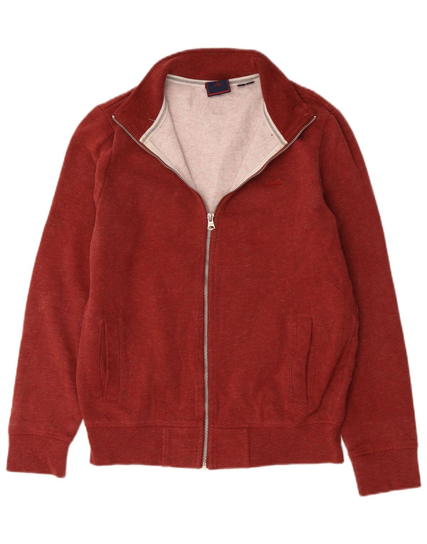 Мужской спортивный костюм Superdry, верхняя куртка, средний красный хлопок, красный