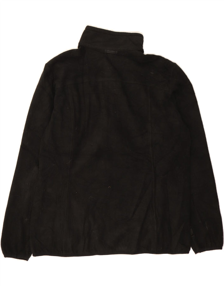 EDDIE BAUER Womens Fleece Jacket UK 18 XL Black Polyester Vintage Eddie Bauer and Second-Hand Eddie Bauer from Messina Hembry 