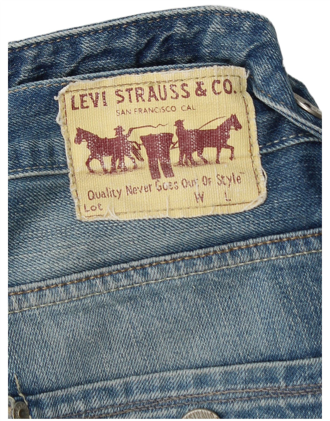Женские джинсы LEVI'S 504 Bootcut W32 L32 Синие