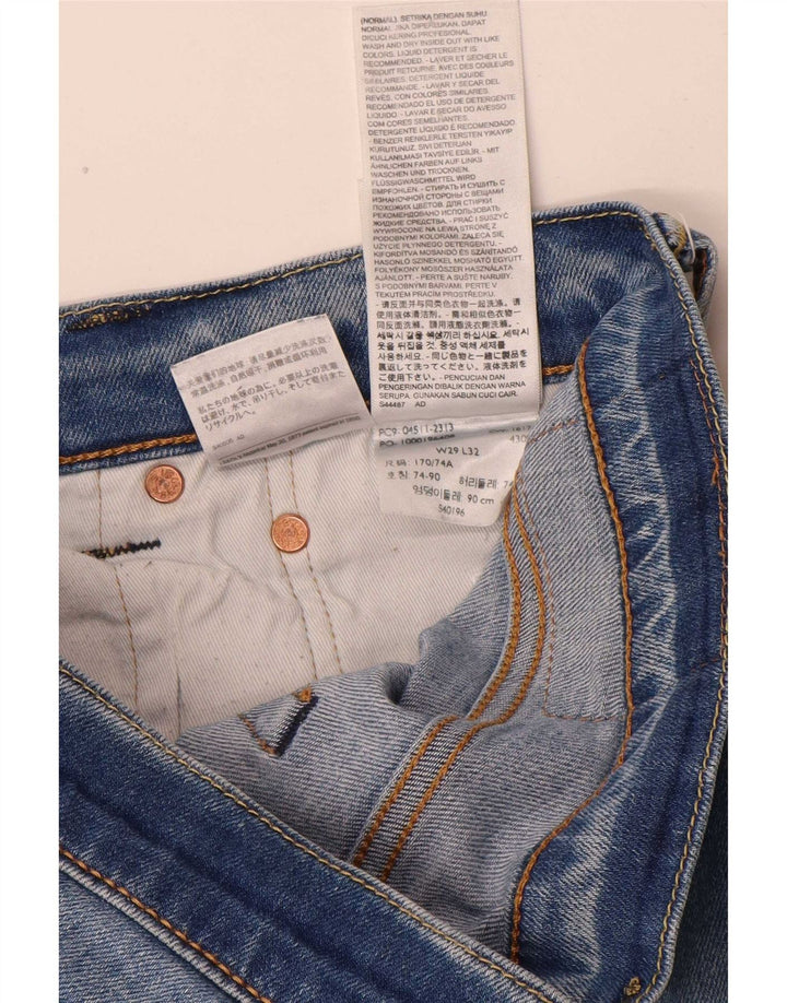 Мужские джинсы Levi's Slim 511 W29 L29 синие, хлопок