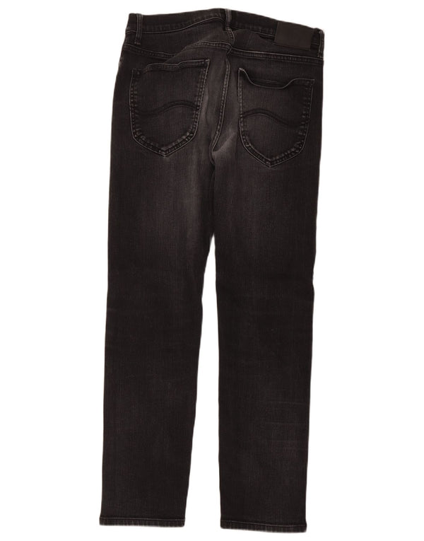 Мужские прямые джинсы Lee Daren Regular W32 L30, черный хлопок