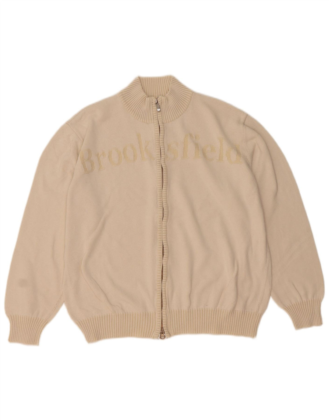 Мужской кардиган с рисунком Brooksfield IT 50 Medium Beige
