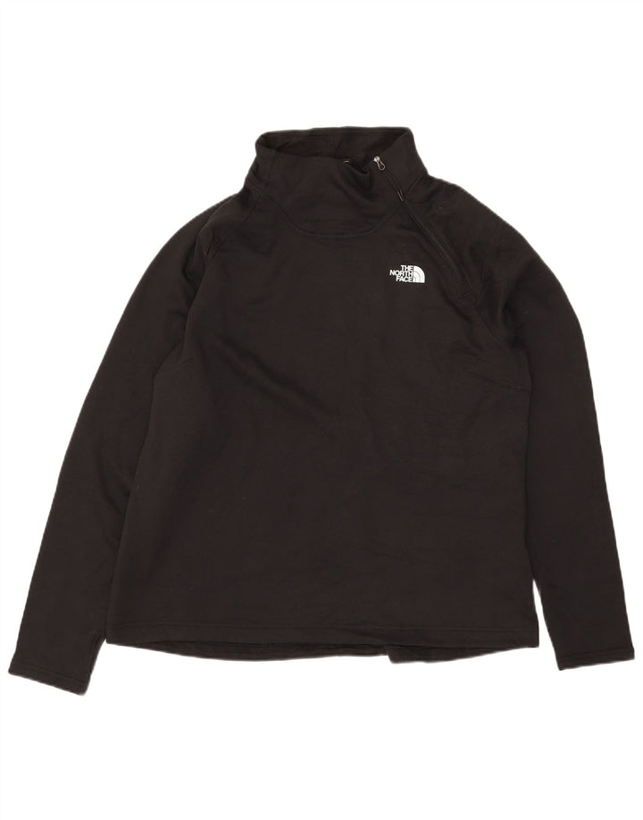 Женский пуловер с воротником на молнии The North Face, черный спортивный костюм, Великобритания 18 XL