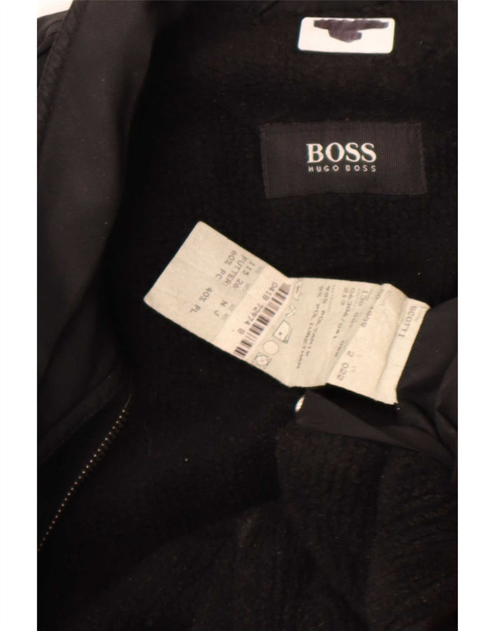 Мужская ветровка Hugo Boss EU 52 XL, черный полиамид