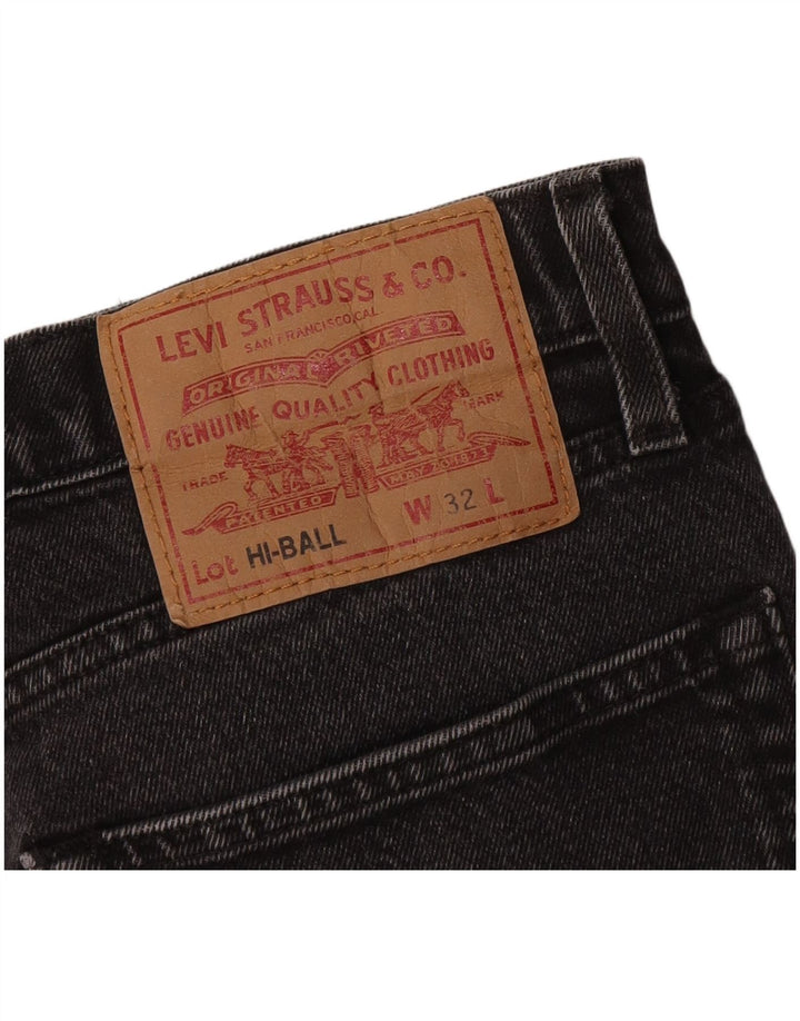 Мужские прямые джинсы Levi's Hi-Ball W32 L26 черные