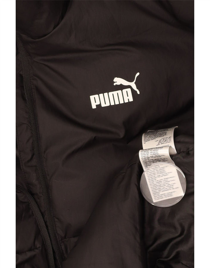 Мужская стеганая куртка PUMA UK 42 XL, черный полиэстер