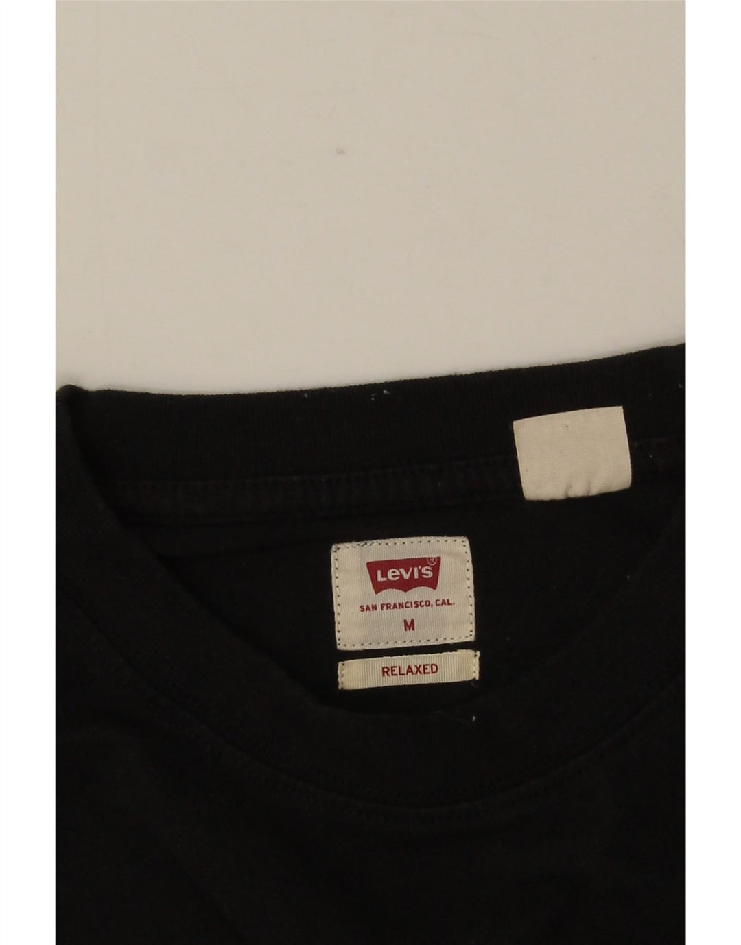 Мужская футболка свободного покроя LEVI'S, средний черный