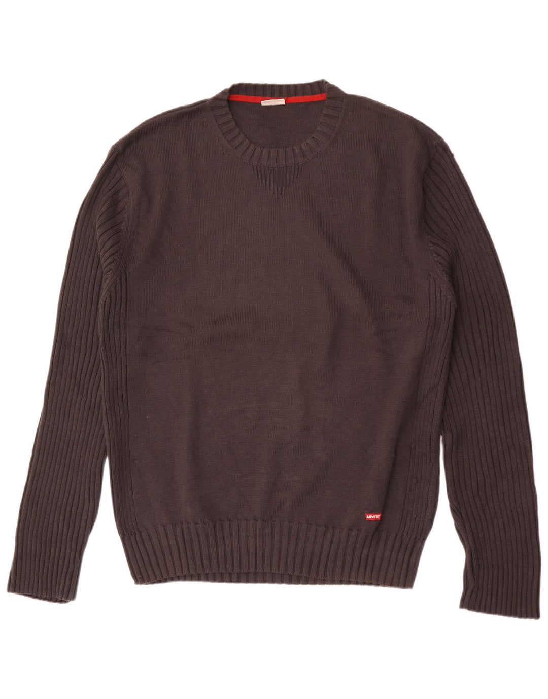 Мужской джемпер с круглым вырезом Levi's 2XL, черный хлопок