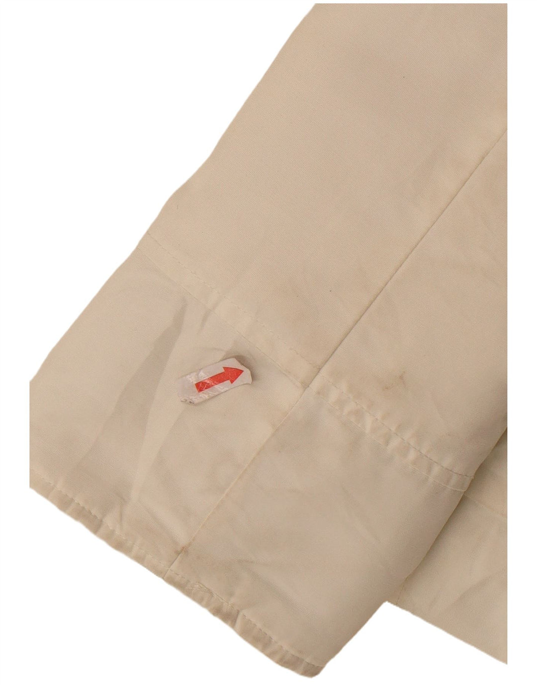 Канадское женское пуховое пальто с капюшоном IT 44 Medium Off White Cotton