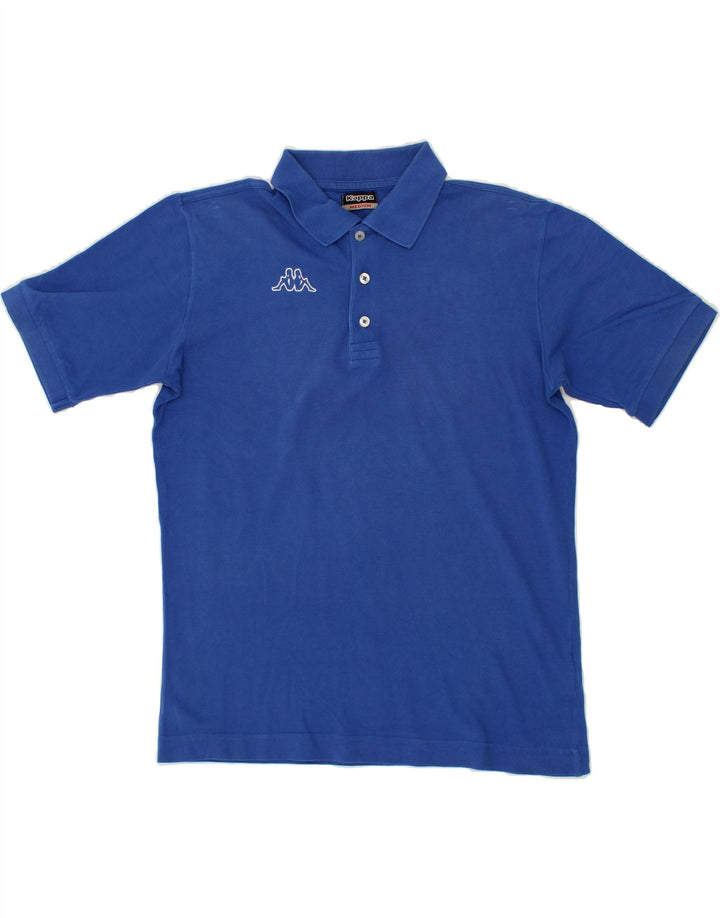 KAPPA Mens Polo Shirt Medium Navy Blue Cotton Vintage Kappa and Second-Hand Kappa from Messina Hembry 