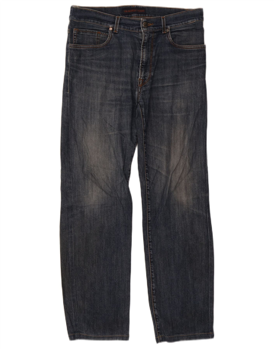 Мужские прямые джинсы Trussardi W32 L28 синие