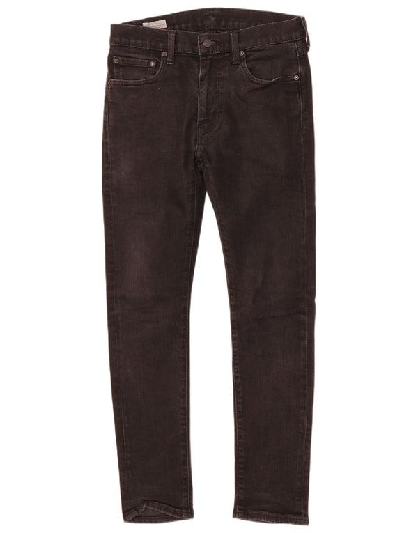 Мужские джинсы скинни Levi's 519 W32 L30, черный хлопок