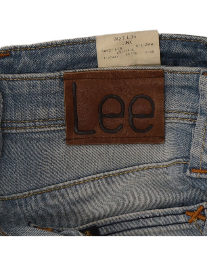 Женские прямые джинсы LEE Jinx W27 L30, синий хлопок