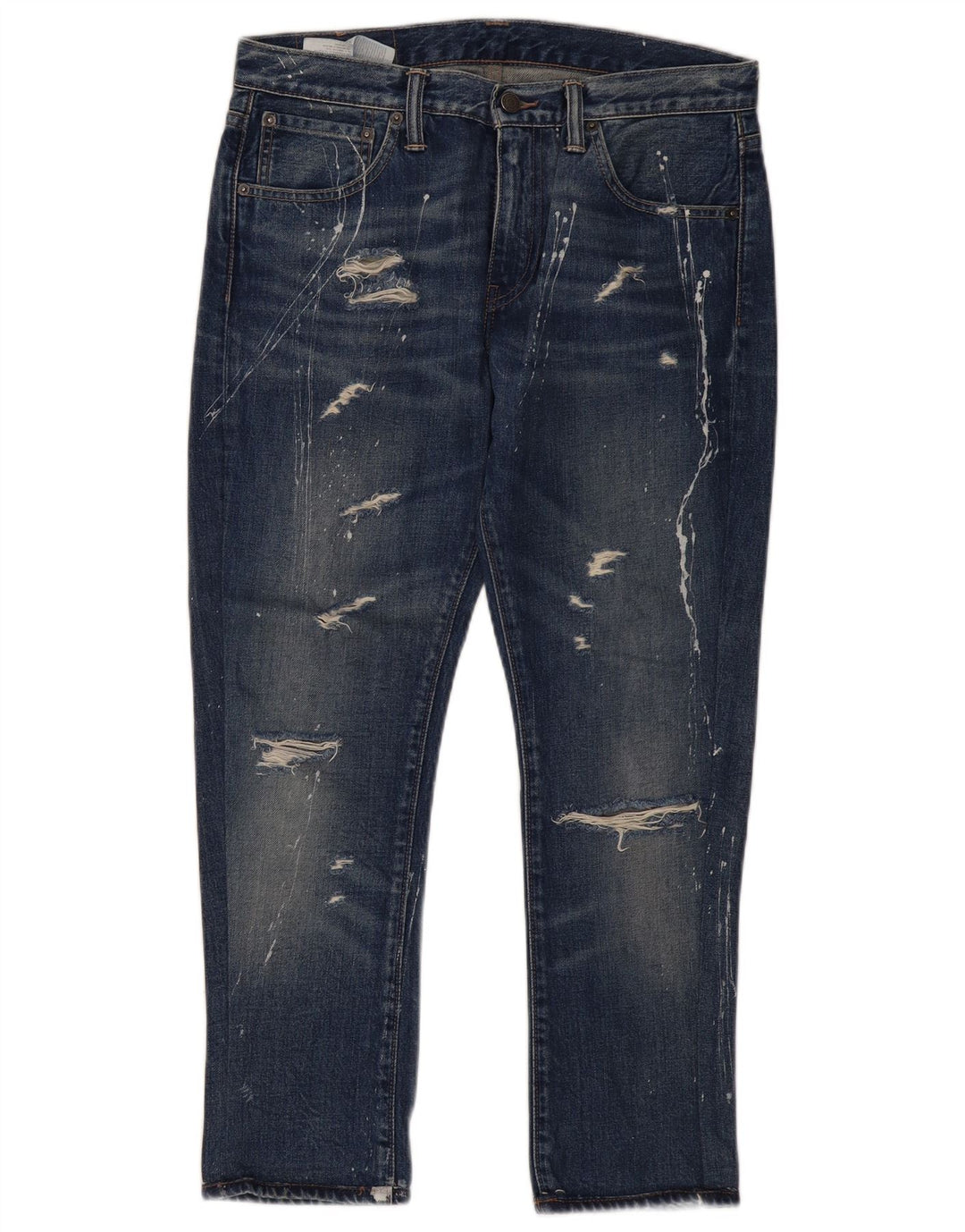 Женские узкие джинсы Levi's 527 W32 L28 синие, хлопок
