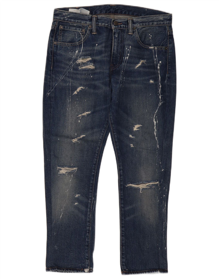 Женские узкие джинсы Levi's 527 W32 L28 синие, хлопок