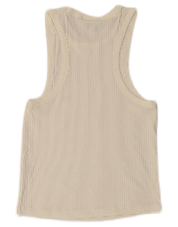 Женский укороченный жилет Lee Slim Fit UK 8, маленький белый