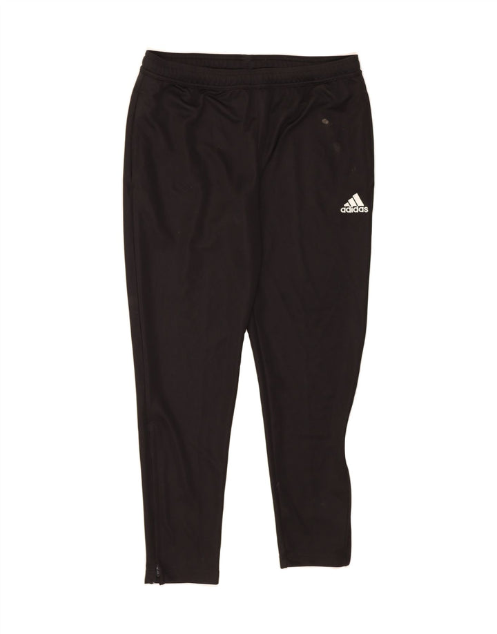 ADIDAS Mens Aeroready Tracksuit Trousers Large  Black Polyester Vintage Adidas and Second-Hand Adidas from Messina Hembry 