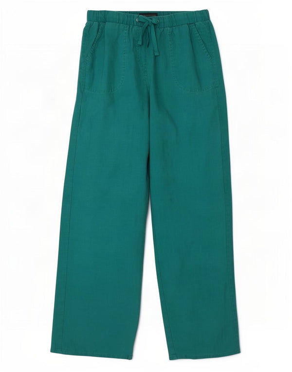 Женские повседневные брюки Marks & Spencer UK 12 Medium W32 L30 Бирюзовые