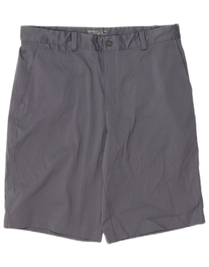 Мужские шорты чинос Nike Dri Fit W32, средний серый полиэстер