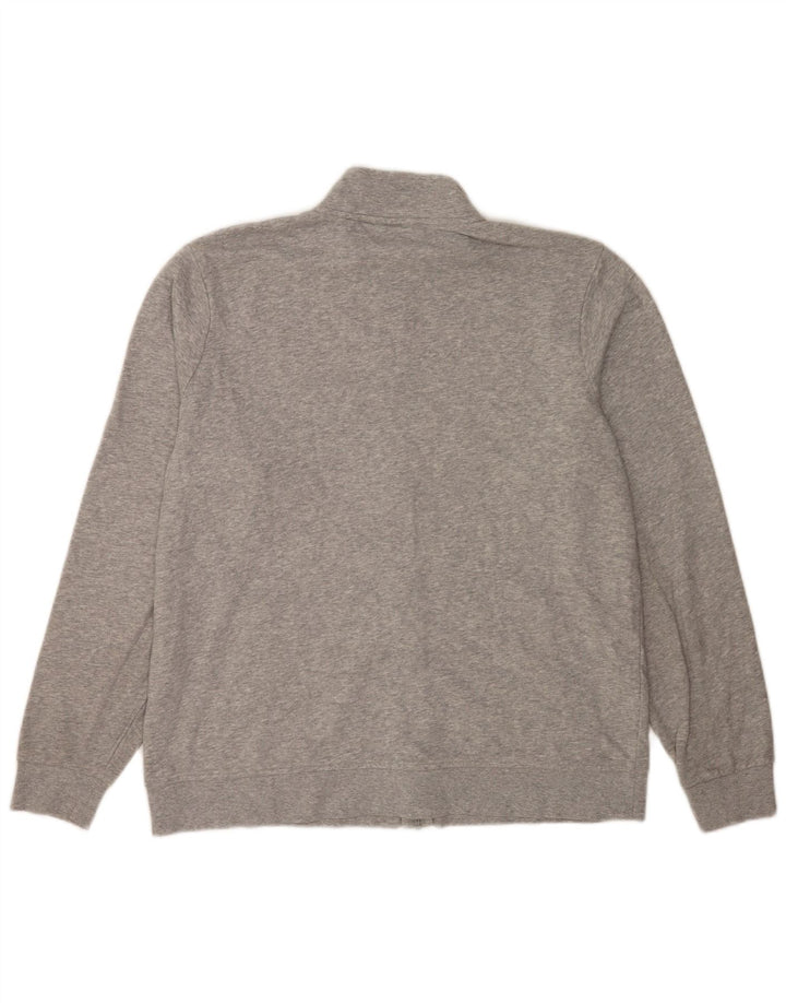 Мужской спортивный костюм Fila 2XL, серый хлопок с крапинками