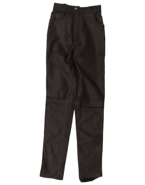 Julian Marcuir Womens Slim Trousers EU 38 Medium W28 L30 Black
